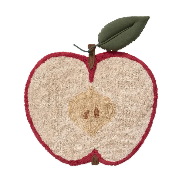Lorena Canals Apple tappeto lavabile cotone 100 cm