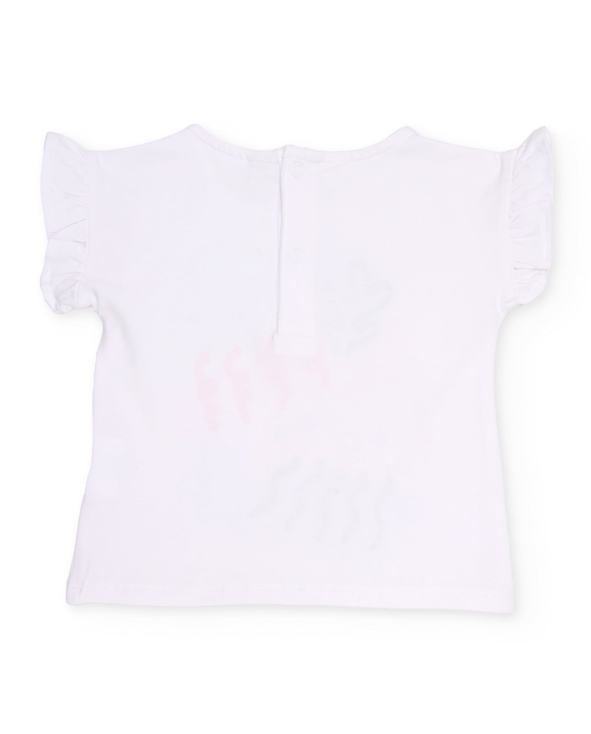 Tuc Tuc completo bambina bianco meduse maglia shorts