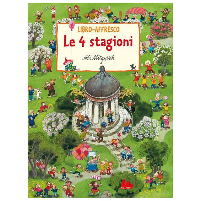 Gallucci Le 4 Stagioni libro affresco bambini