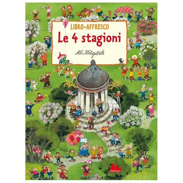 Gallucci Le 4 Stagioni libro affresco bambini