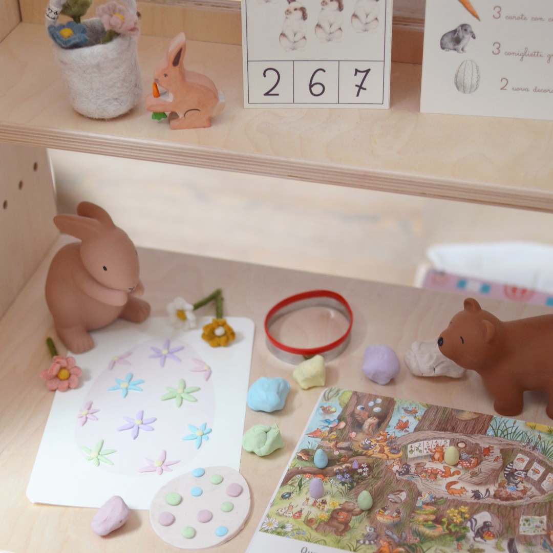 PlayKitBaboo Sorpresa a Primavera Kit Gioco Pasqua