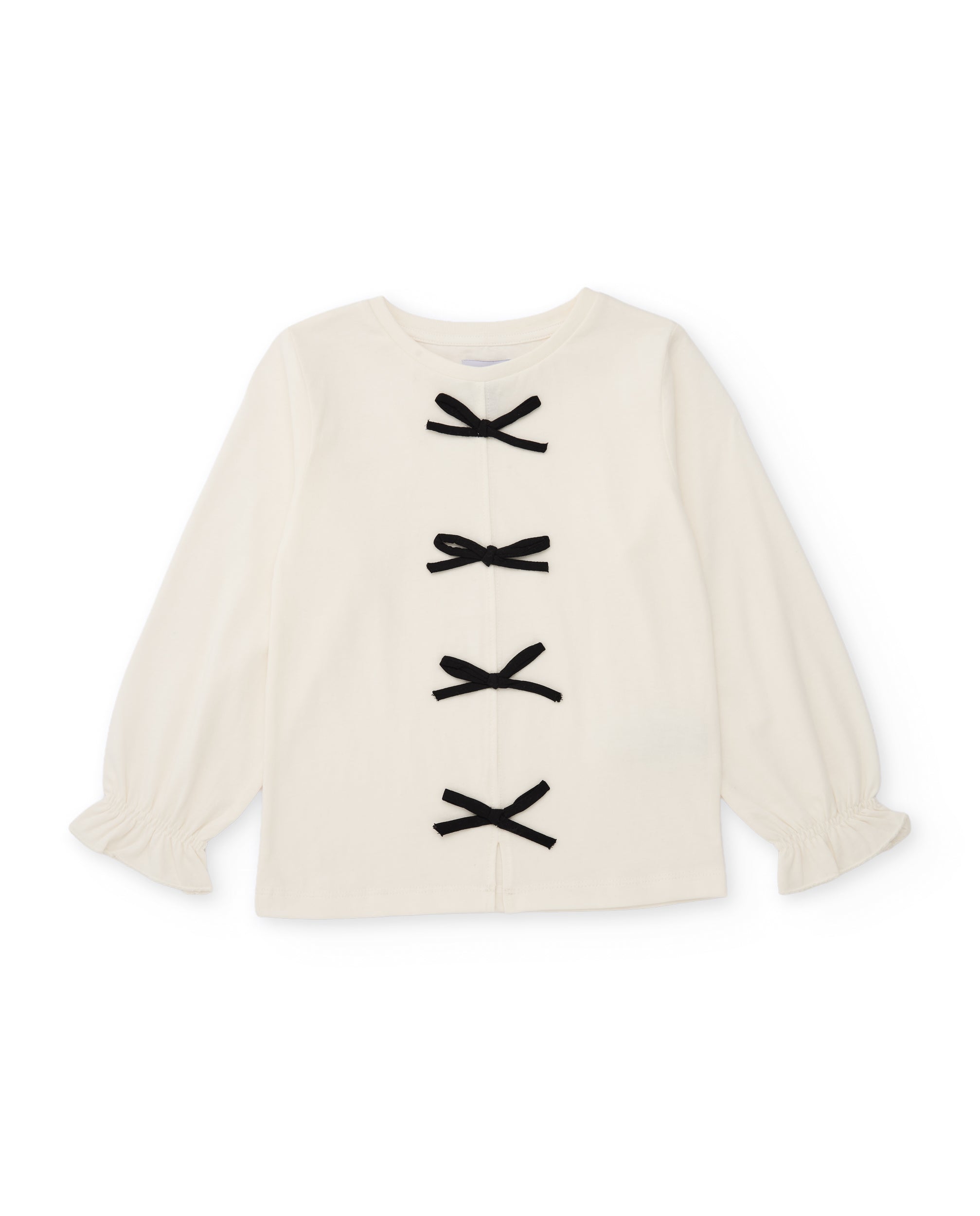 Tuc Tuc Floral Symphony t-shirt bambina bianca fiocchi