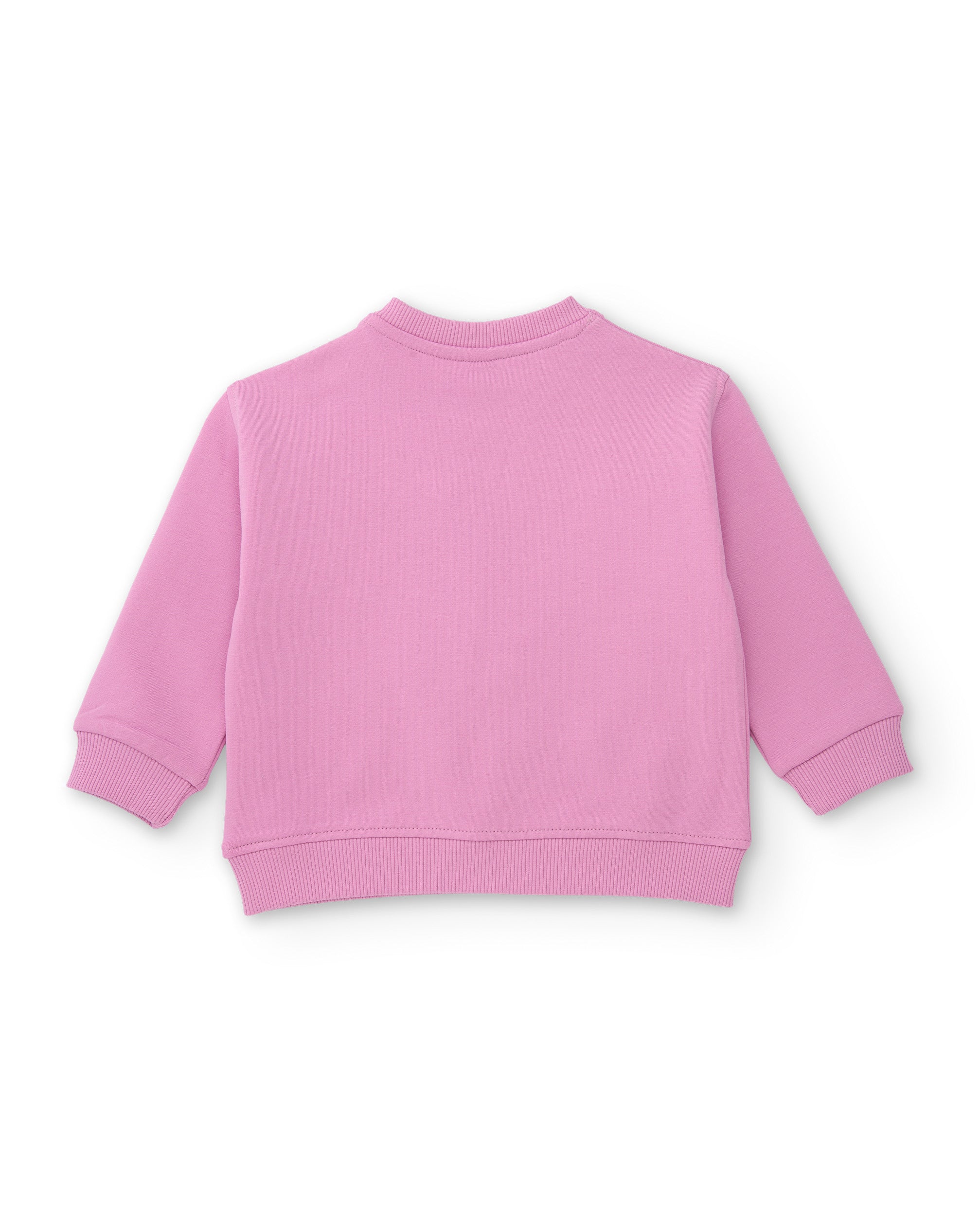 Tuc tuc Capuccino tuta in pile bambina rosa con leopardo