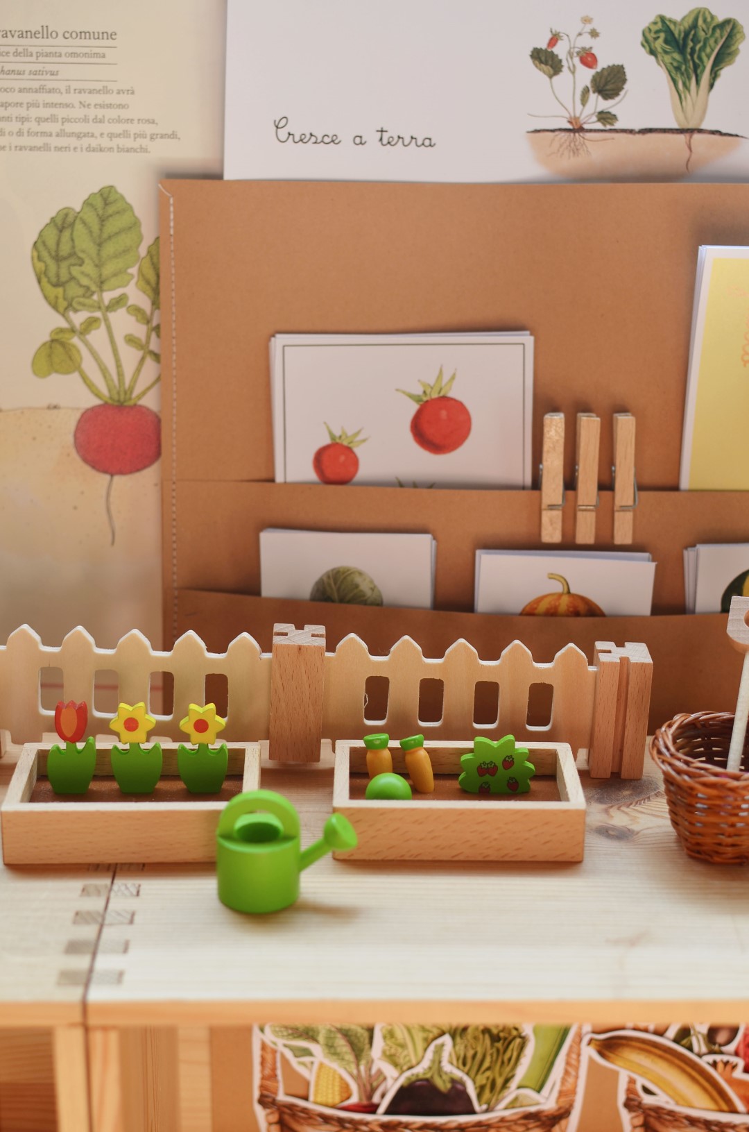 Baboo Frutta e Ortaggi carte montessori PDF 70 pagine natura