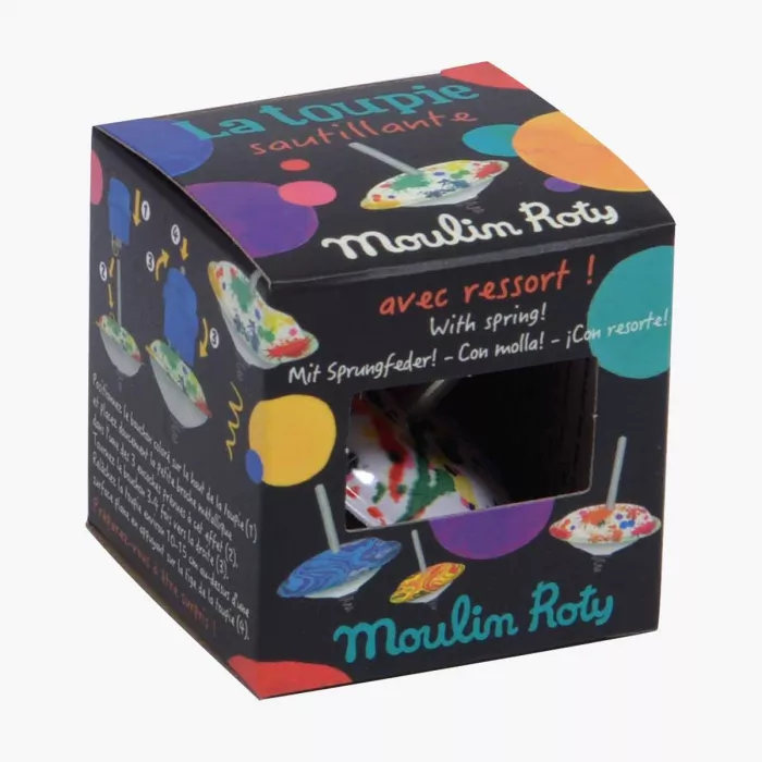 Moulin Roty Les Petites Merveilles trottola salterina metallo