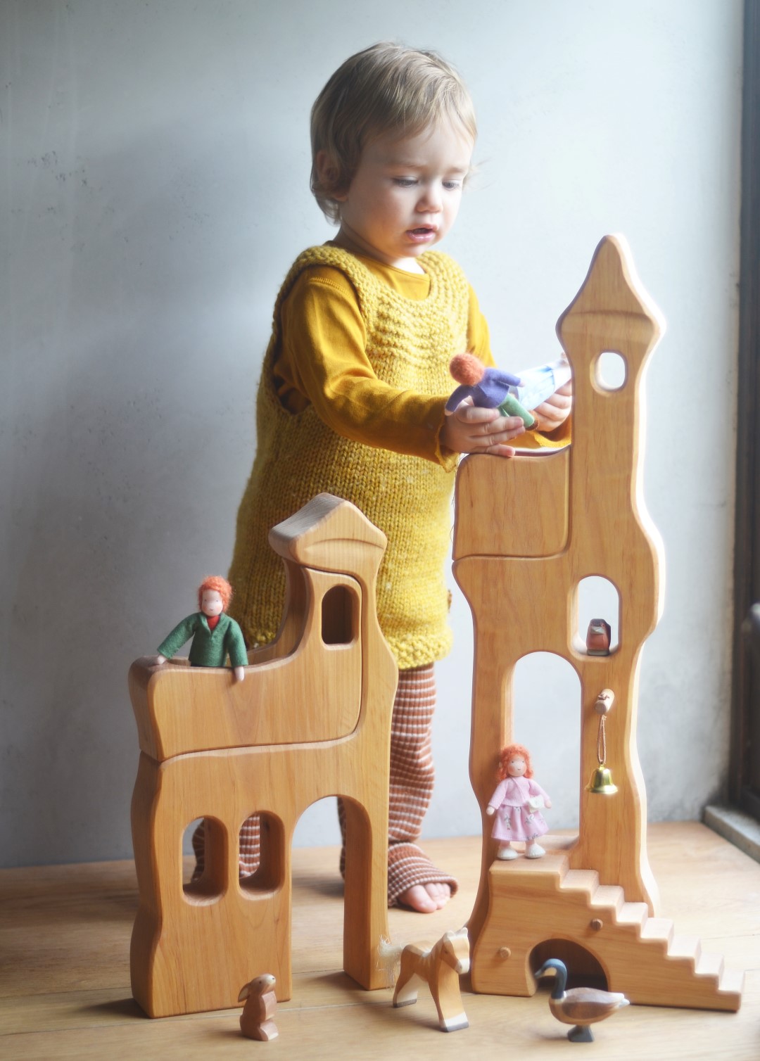 Ostheimer Torre con Balcone castello legno piccola