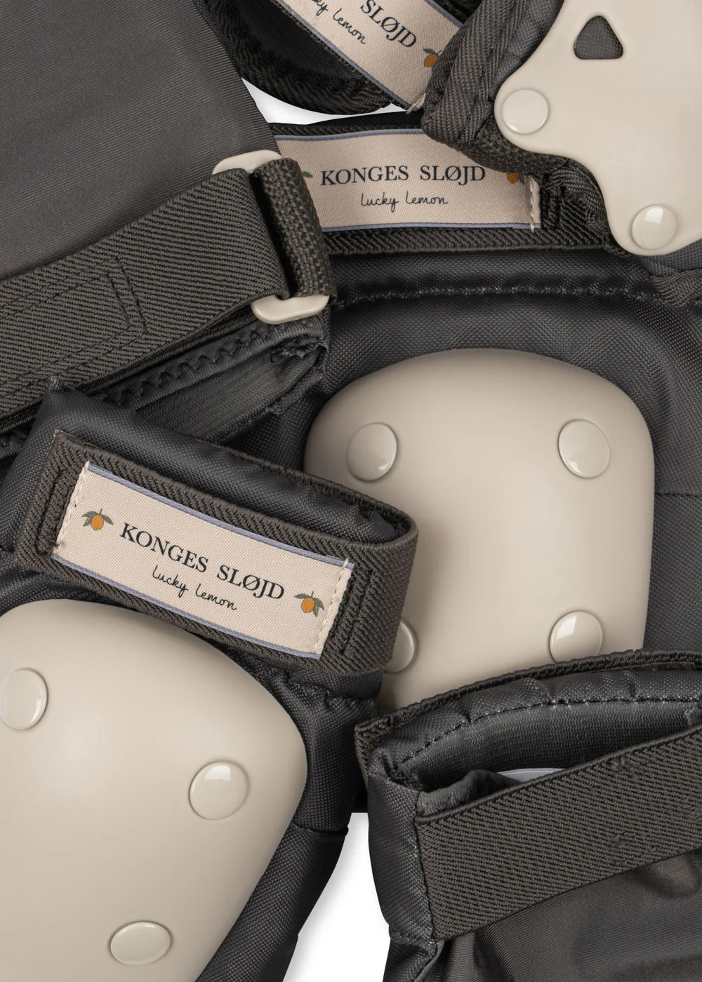 Konges Slojd Lemon set protezioni bici bimbi 3 anni