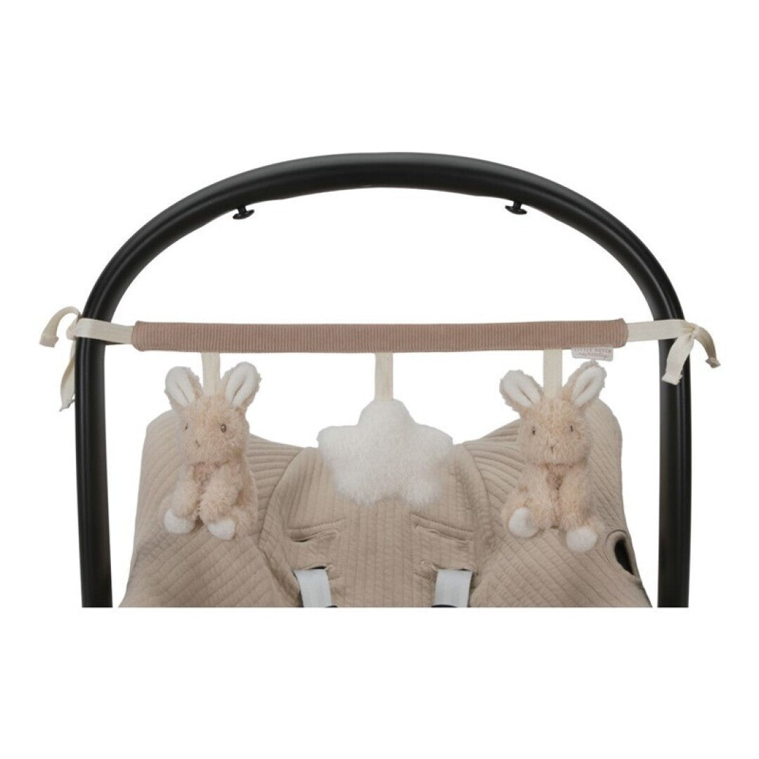Little Dutch Baby Bunny giocattolo passeggino sonaglio specchio