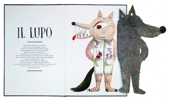 Franco Cosimo Panini Cattivi come noi libro pop-up 27x40 cm