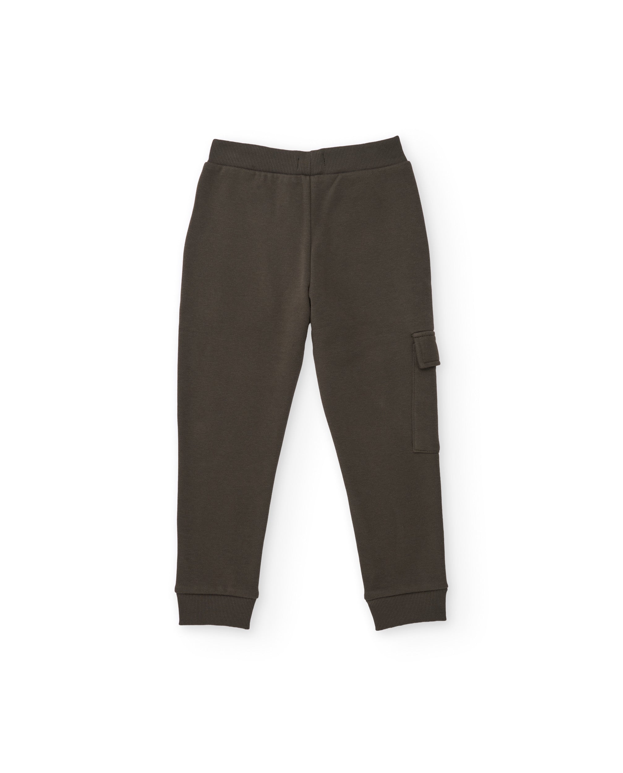 Tuc Tuc pantaloni tuta bambino marroni tasca cargo