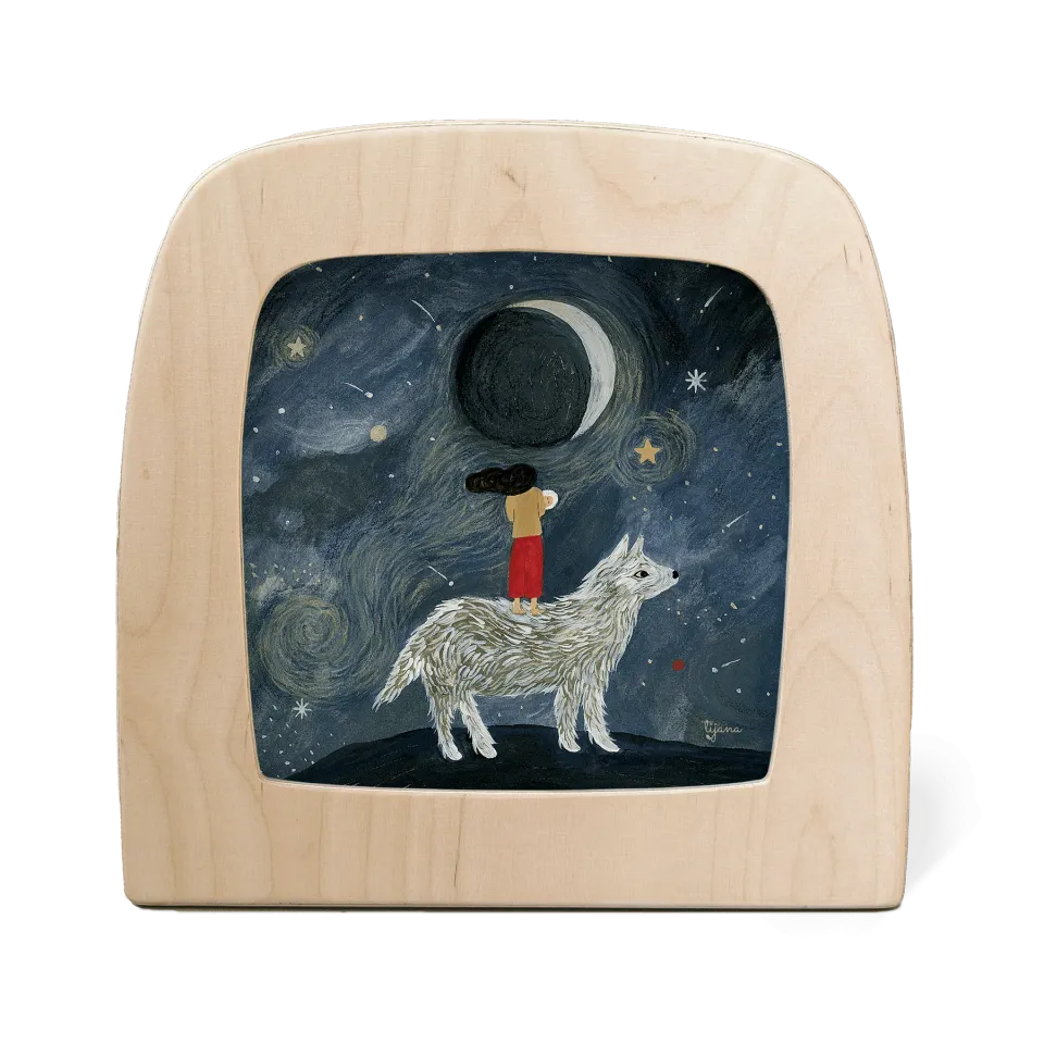 Toverlux Wolf Mother Tijana Draws trasparenza Waldorf