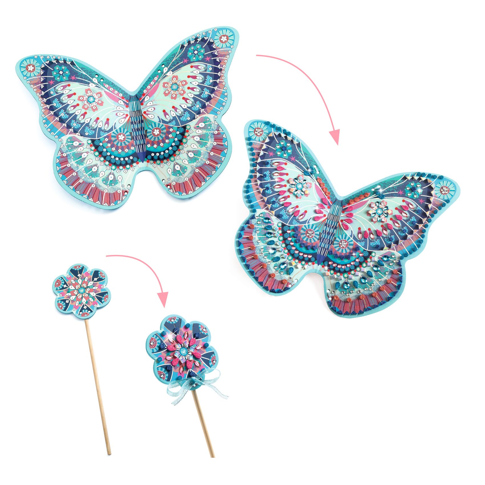 Djeco Wings Magic Like a Fairy kit ali fata