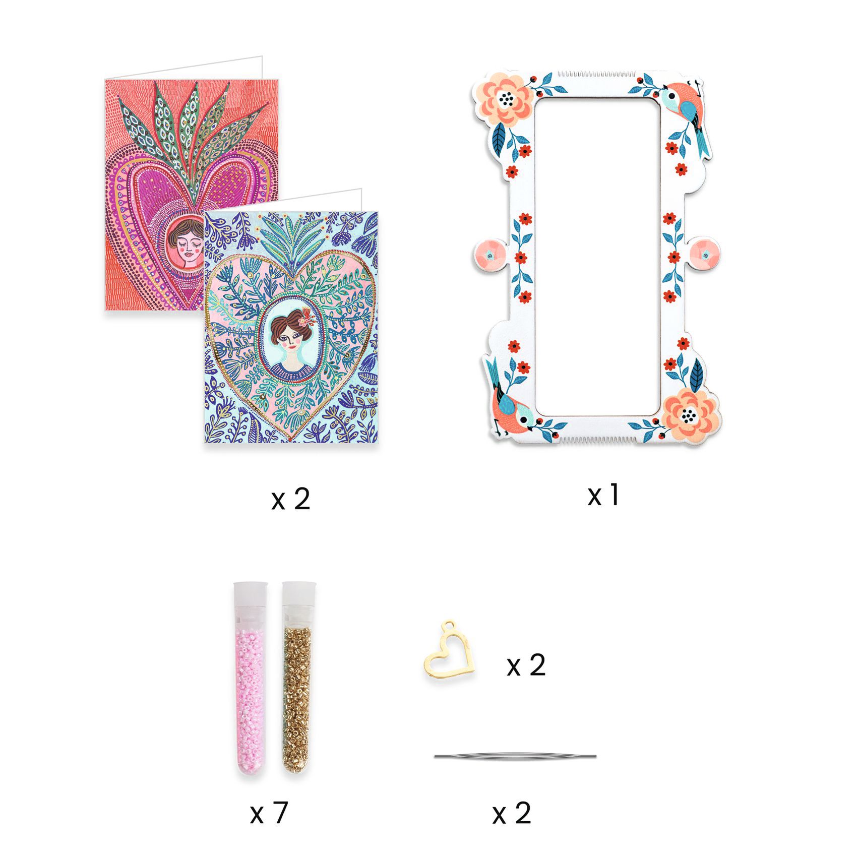 Djeco You&Me Moyuki kit braccialetti perline telaio