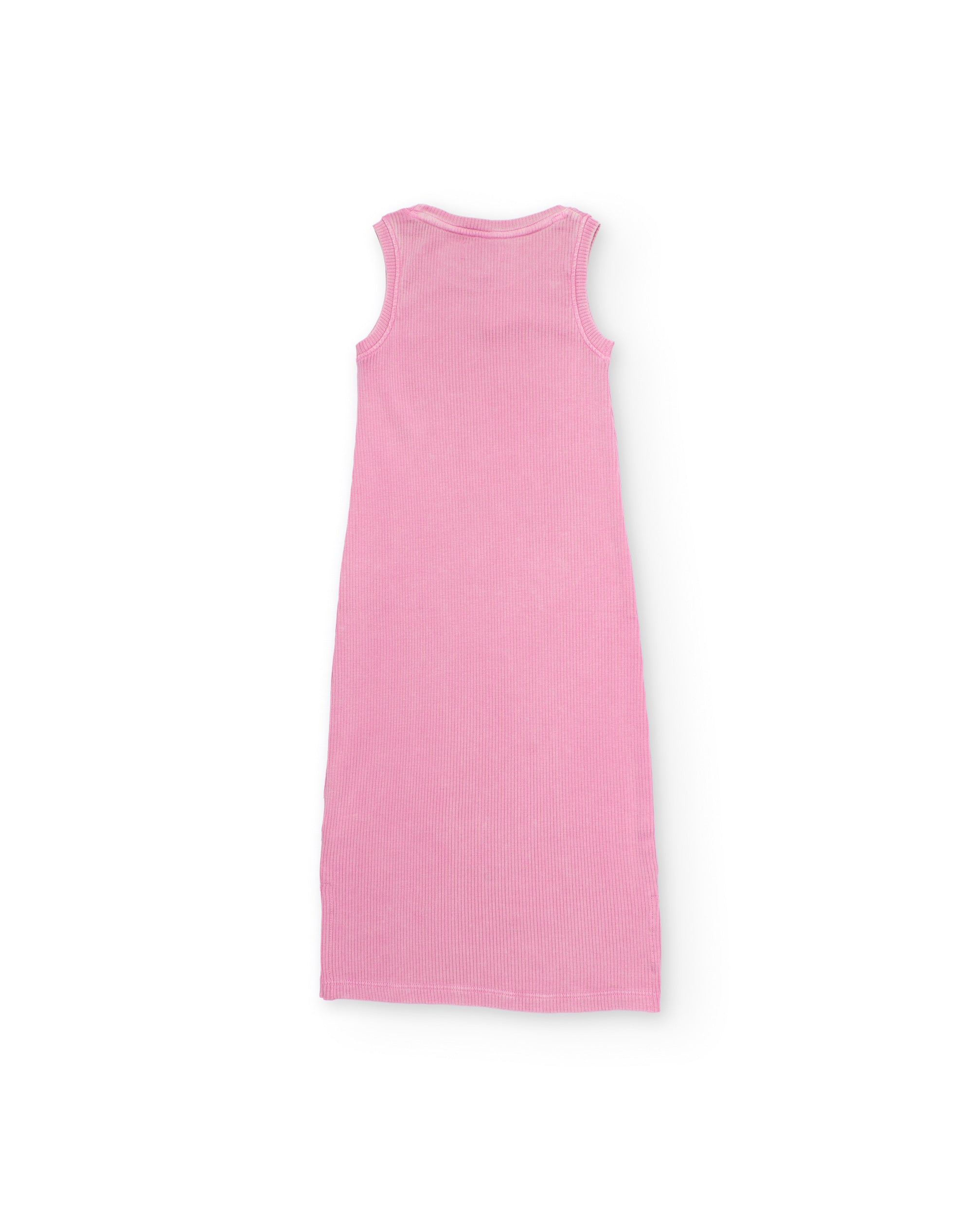 Tuc Tuc vestito bambina rosa a coste Lucky You