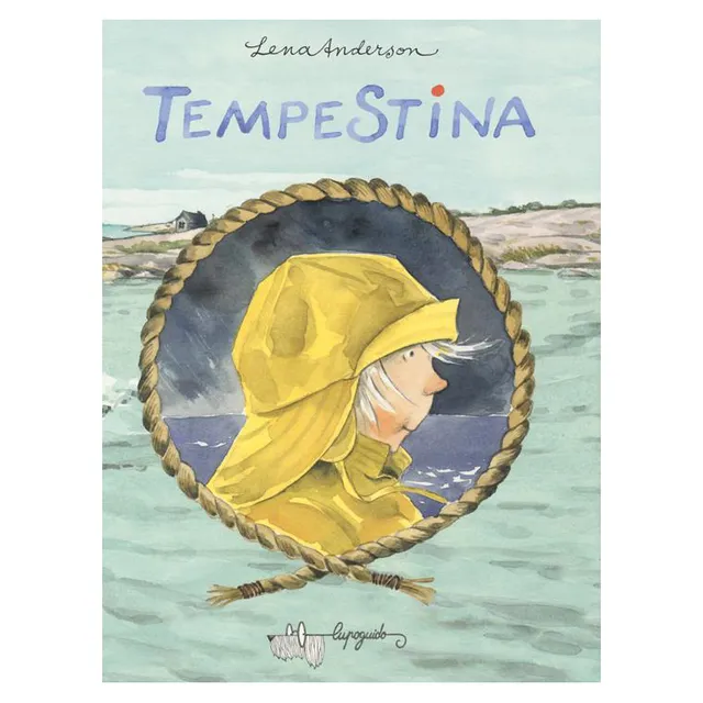 LupoGuido TempeStina albo illustrato copertina rigida 40 pagine