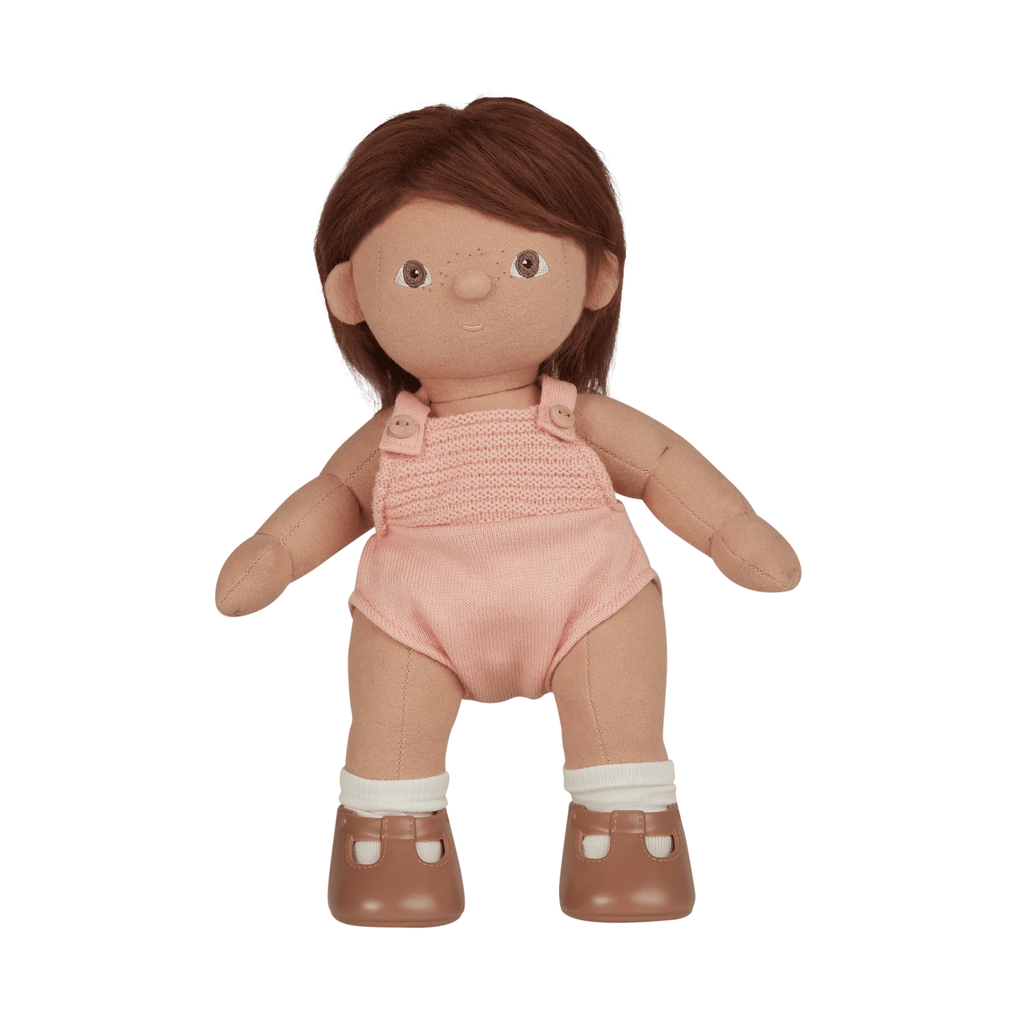 OlliElla Dinkum Dolls Dottie Bambola Morbida con Vestito