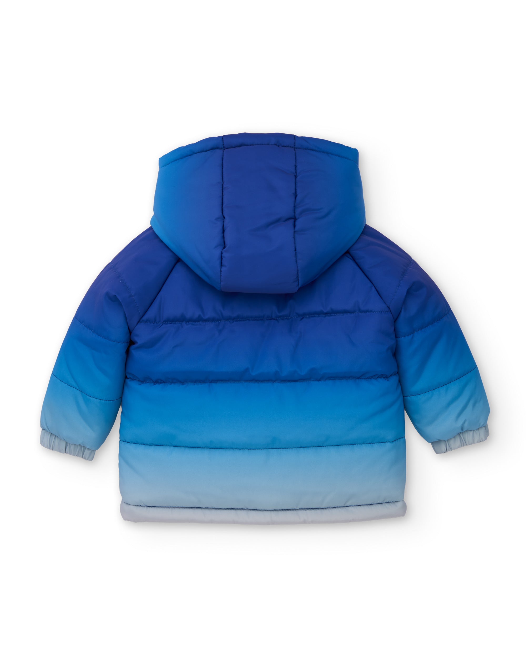 Tuc tuc Polar Friends piumino bimbo blu sfumato con cappuccio