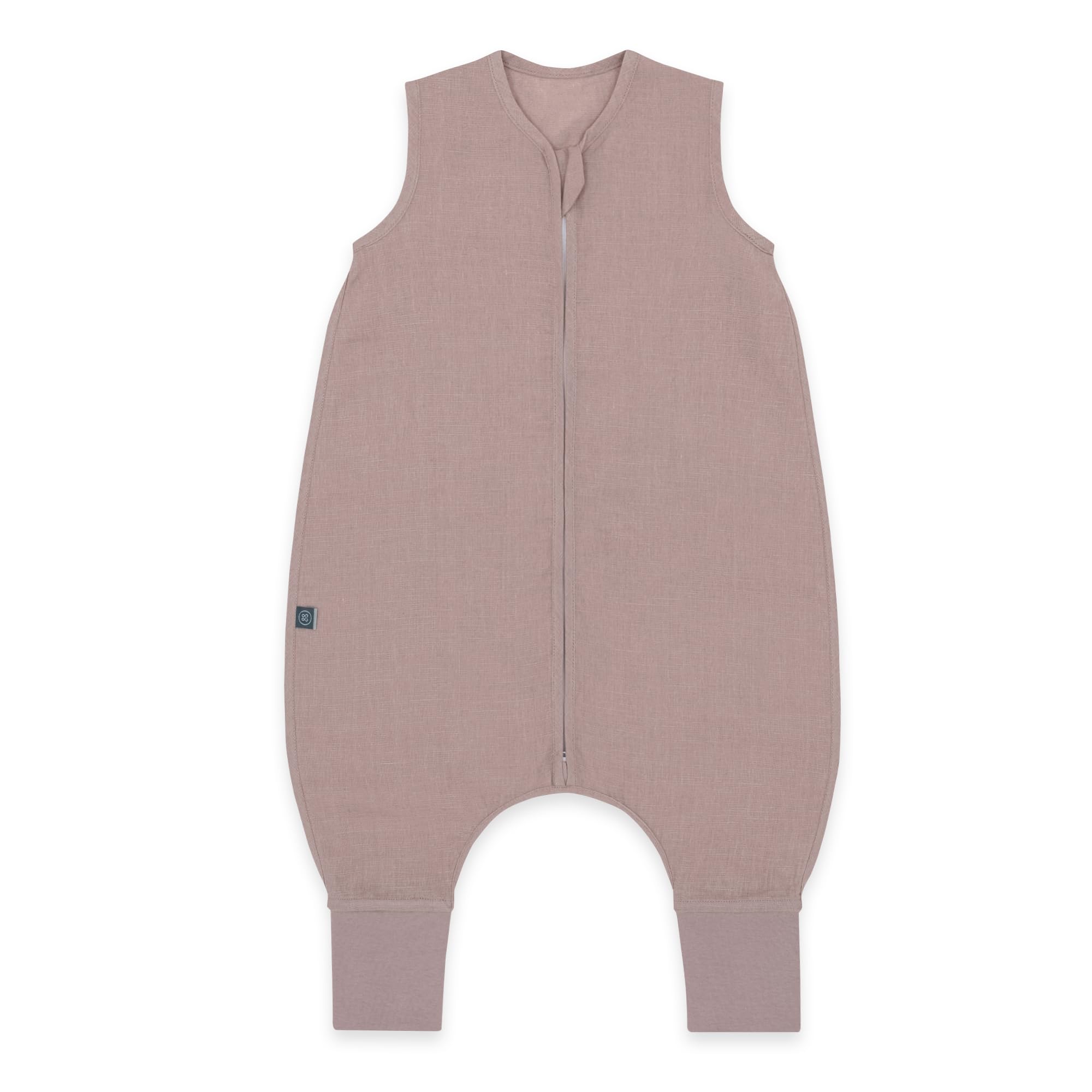 emma & noah Essential sacco nanna piedi lino grigio 5 anni
