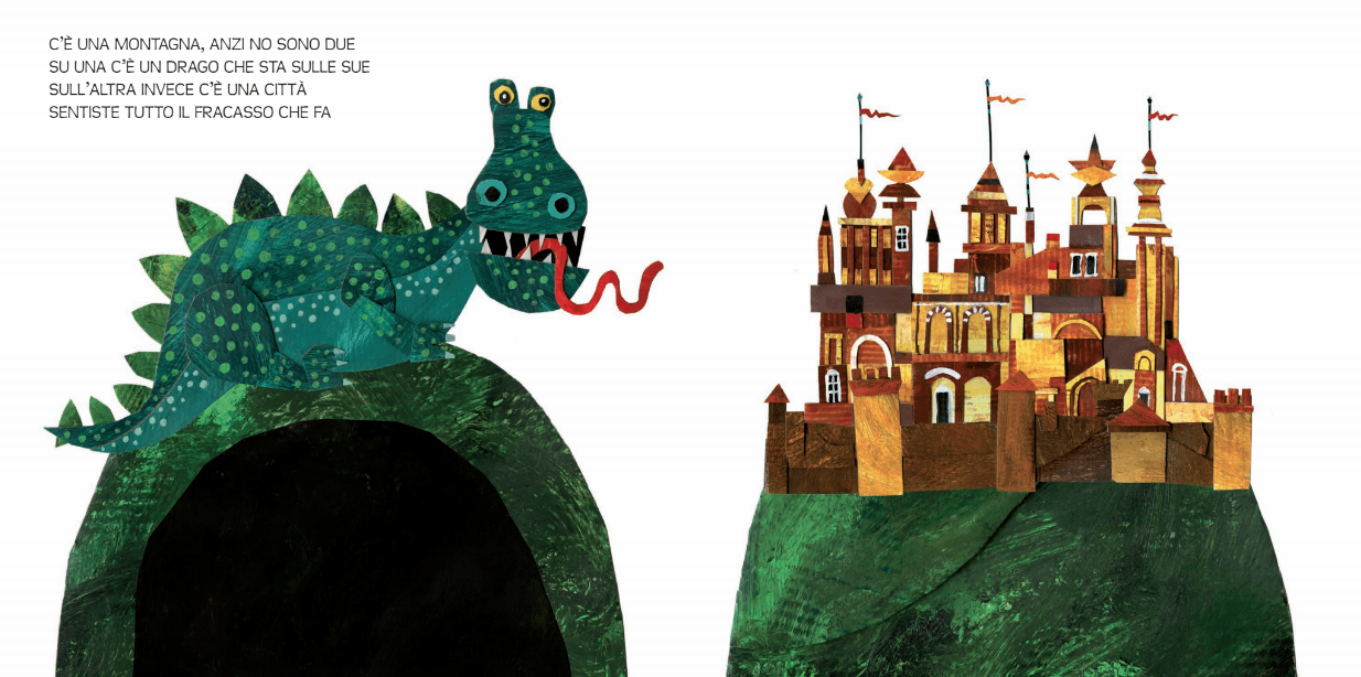 Lapis La città e il drago libro bambini Gek Tessaro