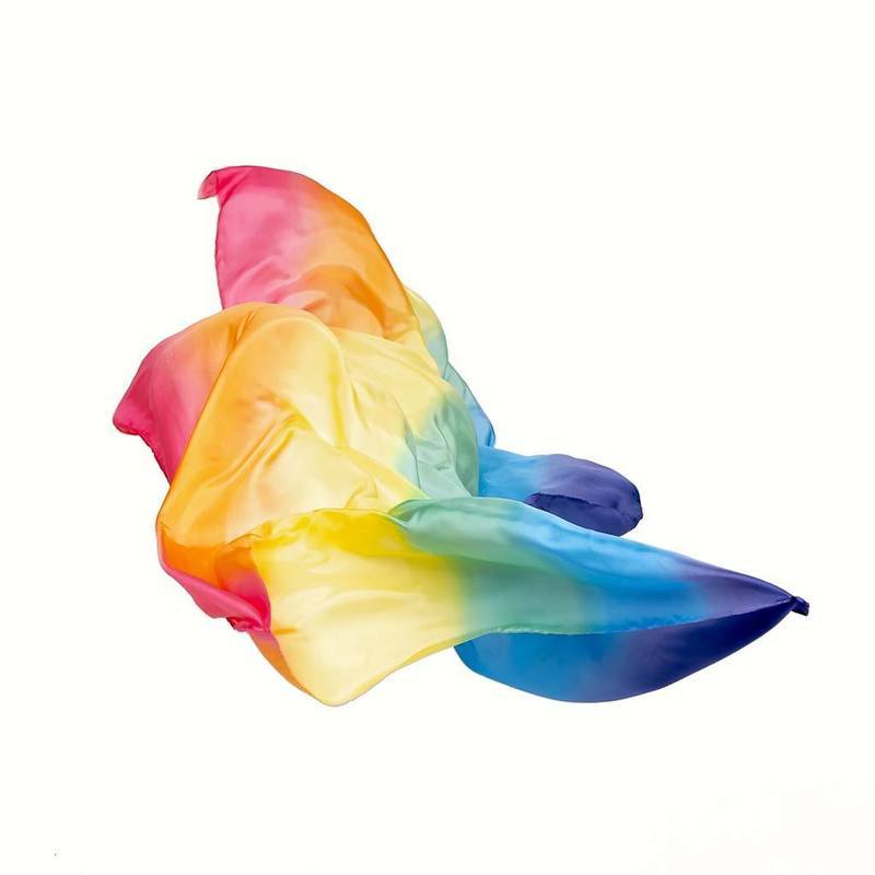Sarah’s Silks Playsilks Telo Seta Arcobaleno 52 cm