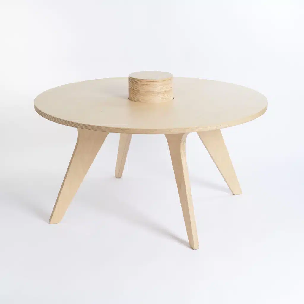 Drawin Table Tavolo betulla XXL tavolo disegno 90 cm