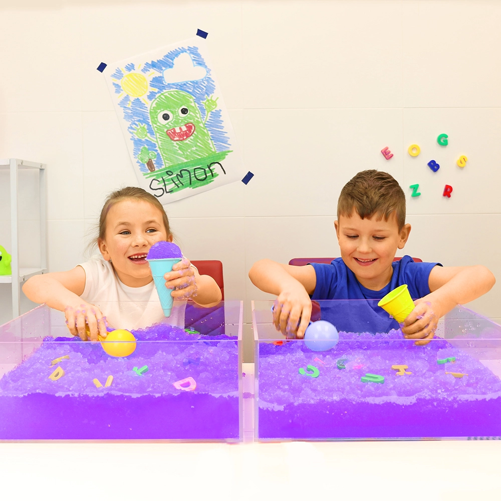 Zimpli Kids Glitter Gelli Play gel sensoriale viola 50 g