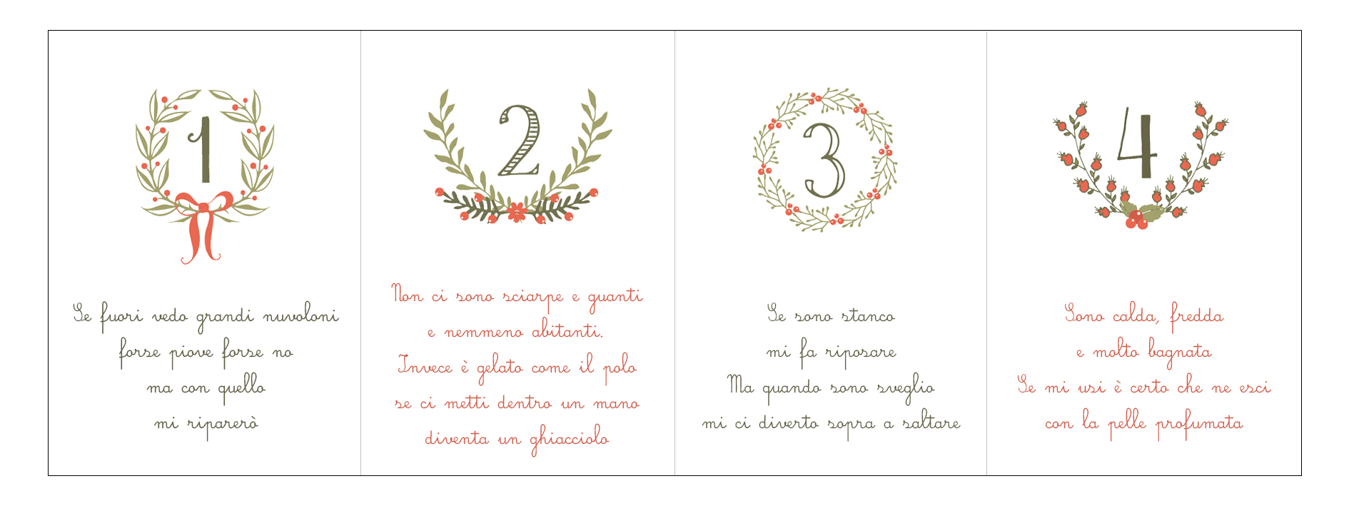 Baboo Carte Avvento calendario stampabile PDF + caccia tesoro