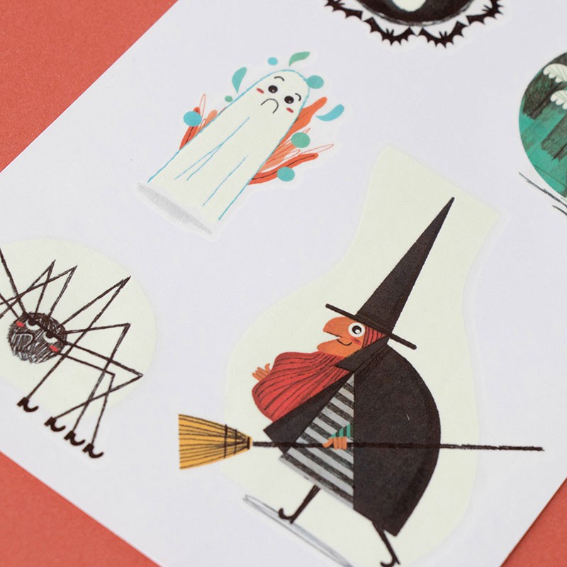 Londji Terror set tatuaggi temporanei bambini mostri