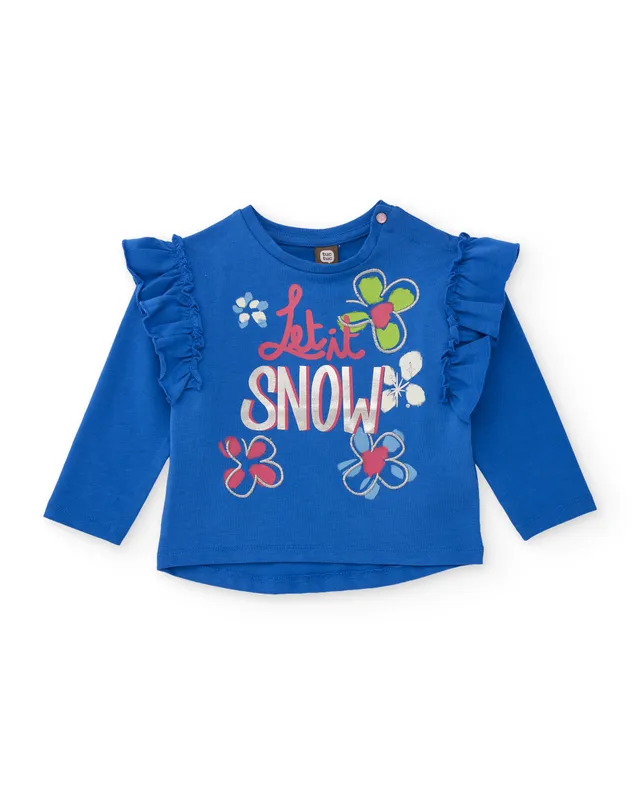 Tuc Tuc Polar Friends t-shirt bambina blu fiori