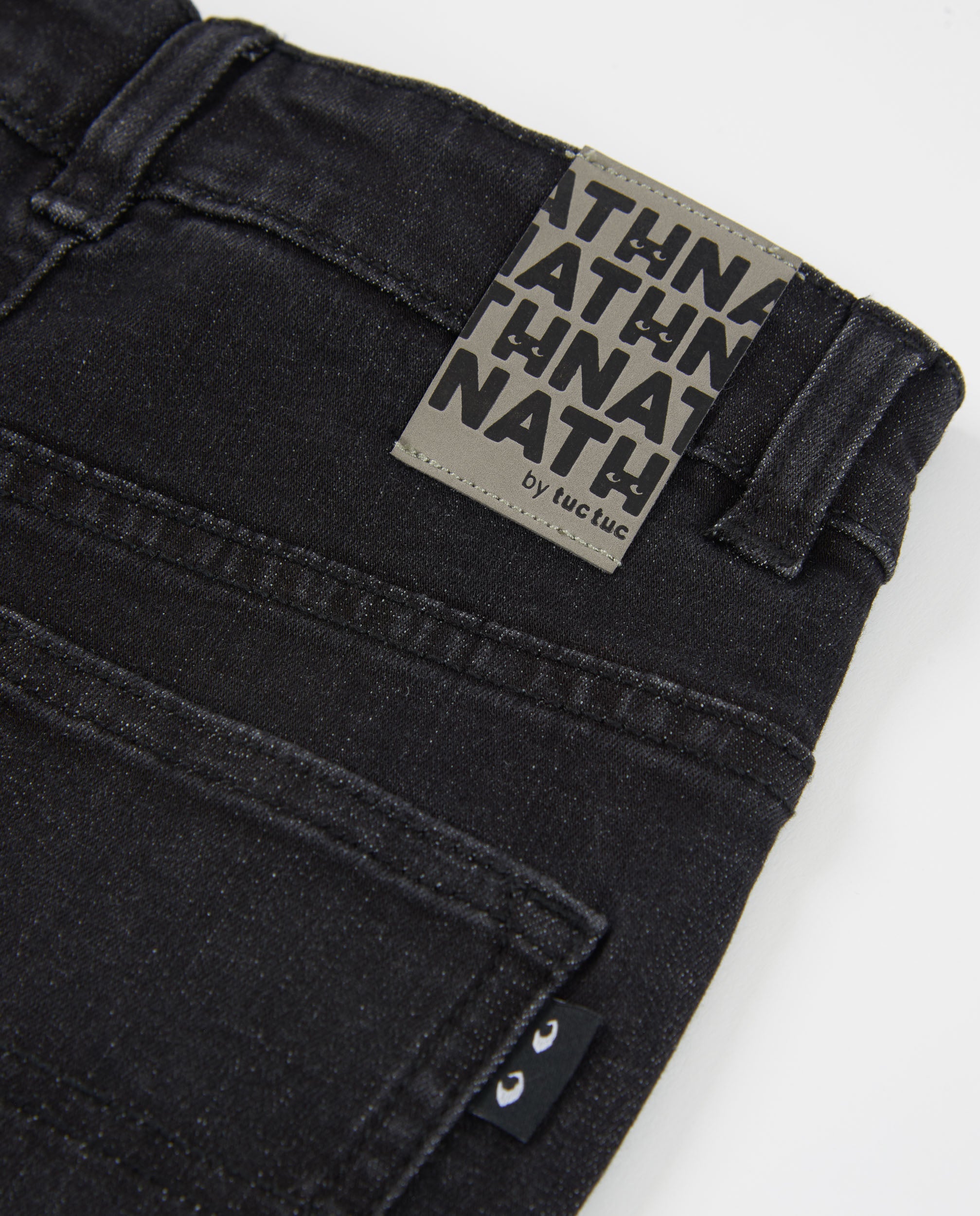 Tuc Tuc jeans bambino nero denim cinque tasche