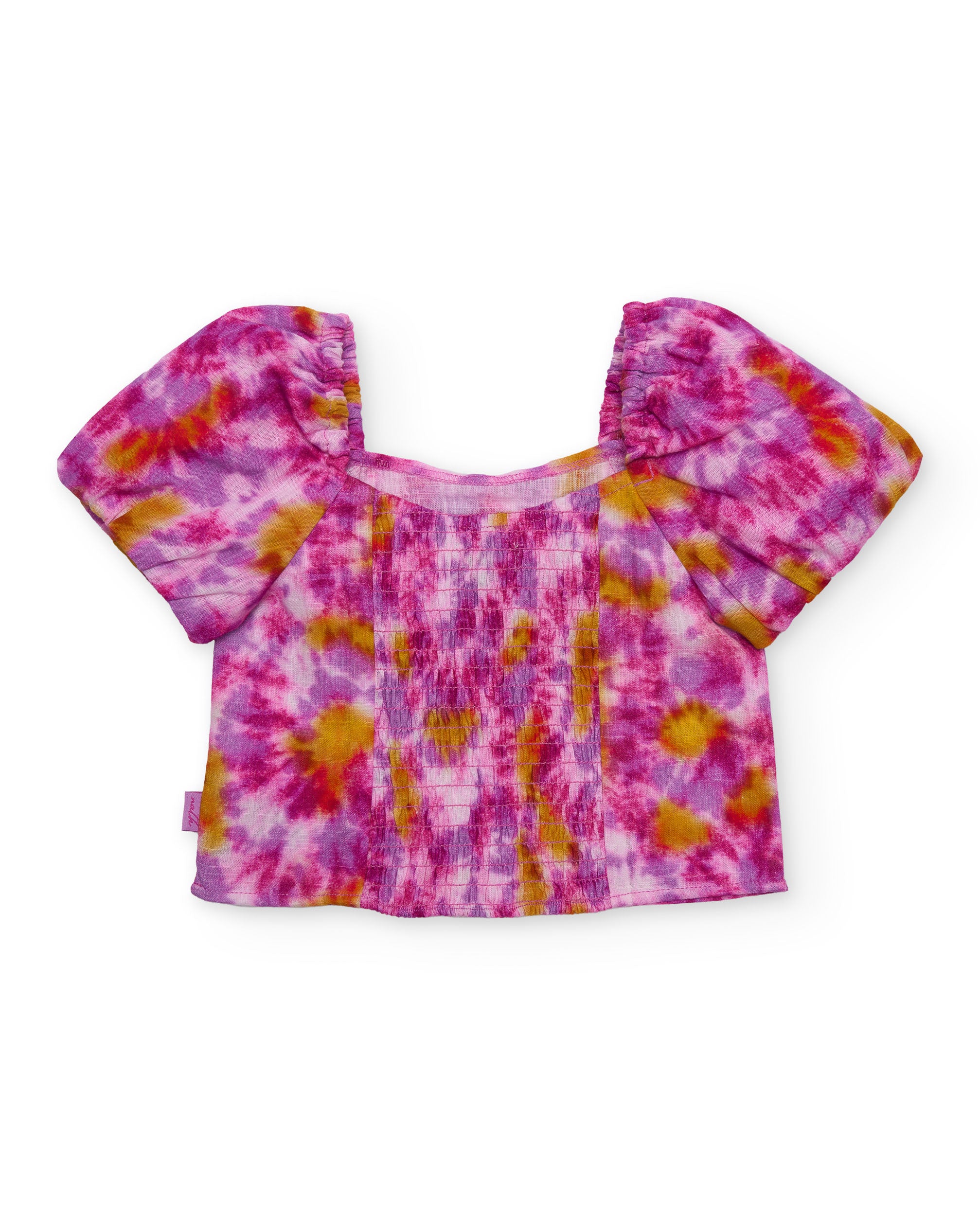 Tuc Tuc Camicetta Bambina Tie-Dye Fucsia