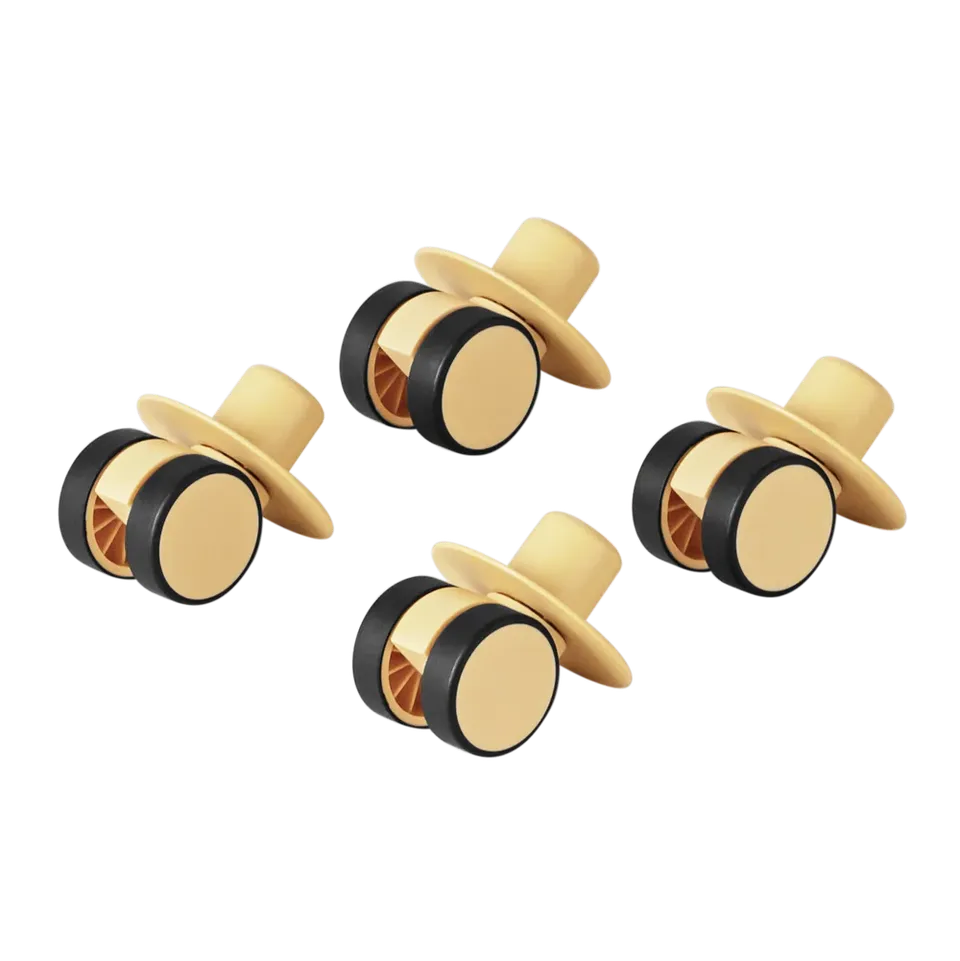 MODU Honey set 4 ruote piroettanti 360°
