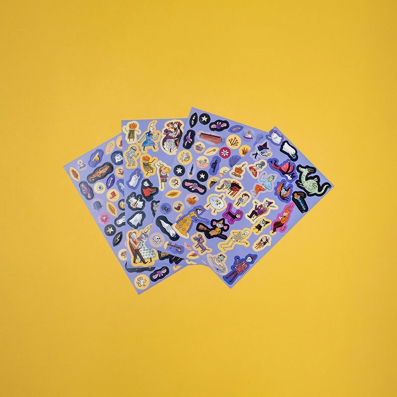 Londji Enchanted Cartella Stickers Castello 152 Adesivi