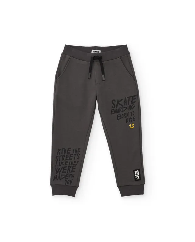 Tuc Tuc Dark Legend pantalone bimbo grigio in felpa
