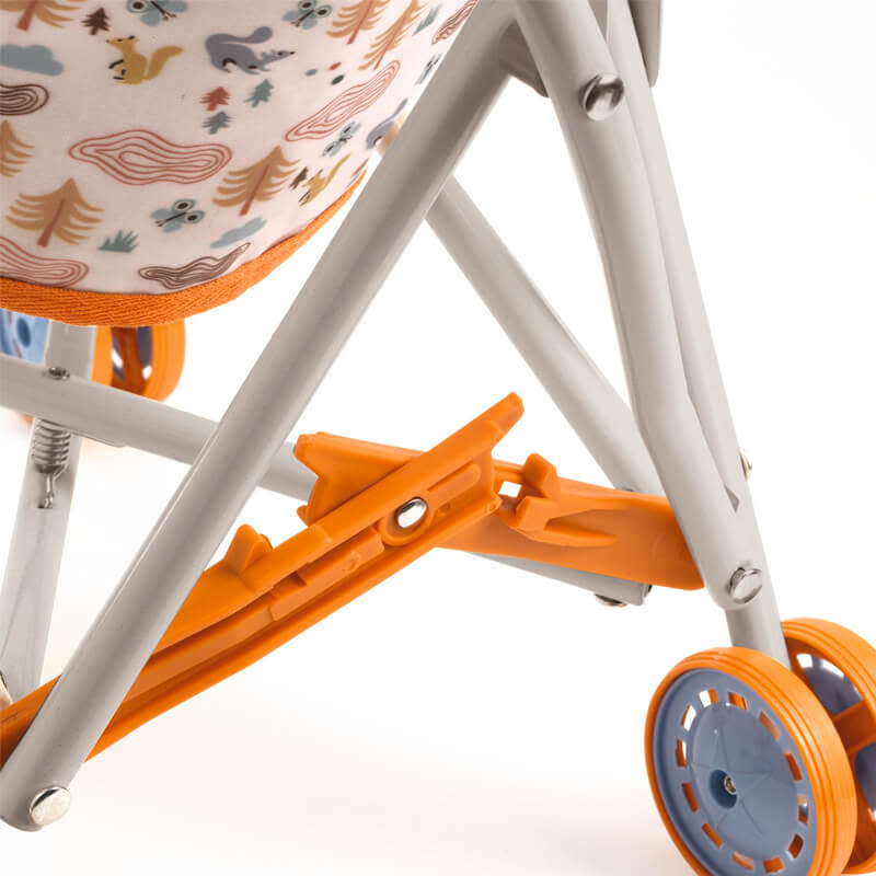 Djeco Pomea Forest Passeggino per Bambole 54 cm