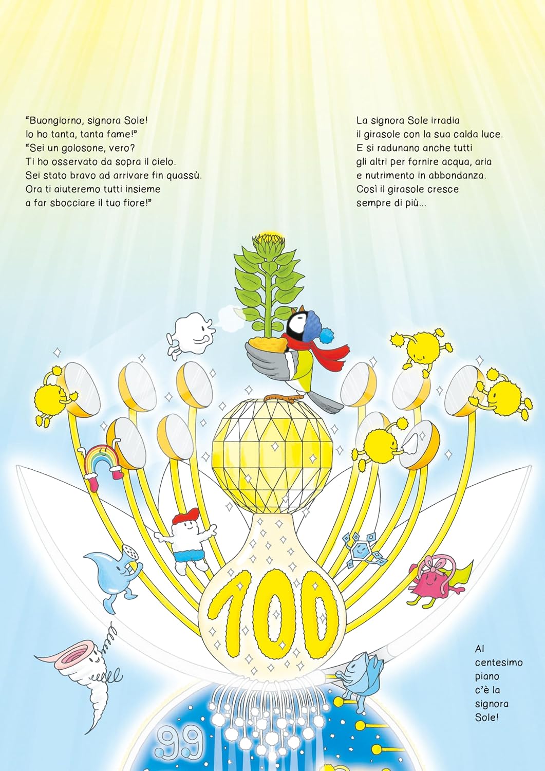 L'Ippocampo La casa a 100 piani nel cielo libro 3-6 anni