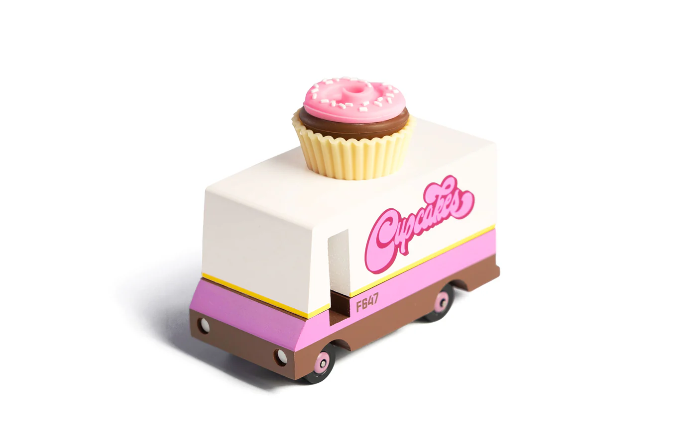 Candylab Candycar Cupcake Van macchinina legno