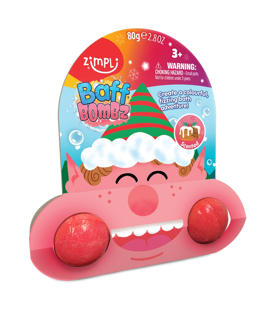 Zimpli Kids Xmas Elf bombe da bagno 2x35 g