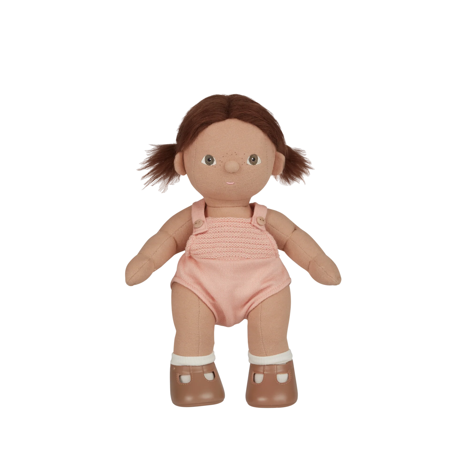 OlliElla Dinkum Dolls Dottie Bambola Morbida con Vestito
