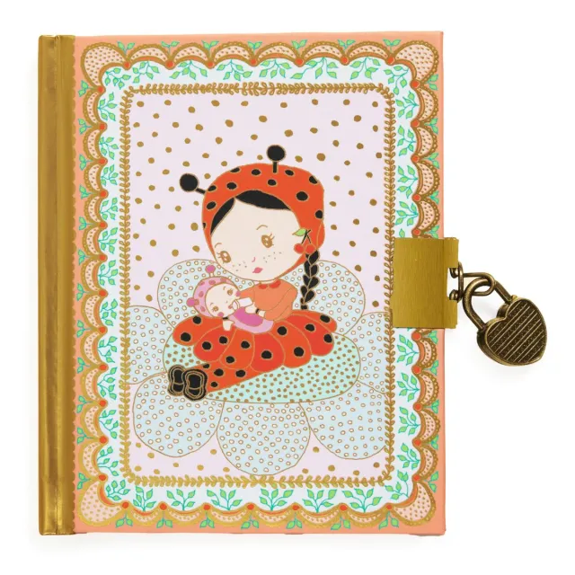Djeco Tinyly Minico diario segreto con lucchetto