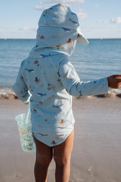 Little Dutch Ocean Friends cappello mare bimbi verde acqua