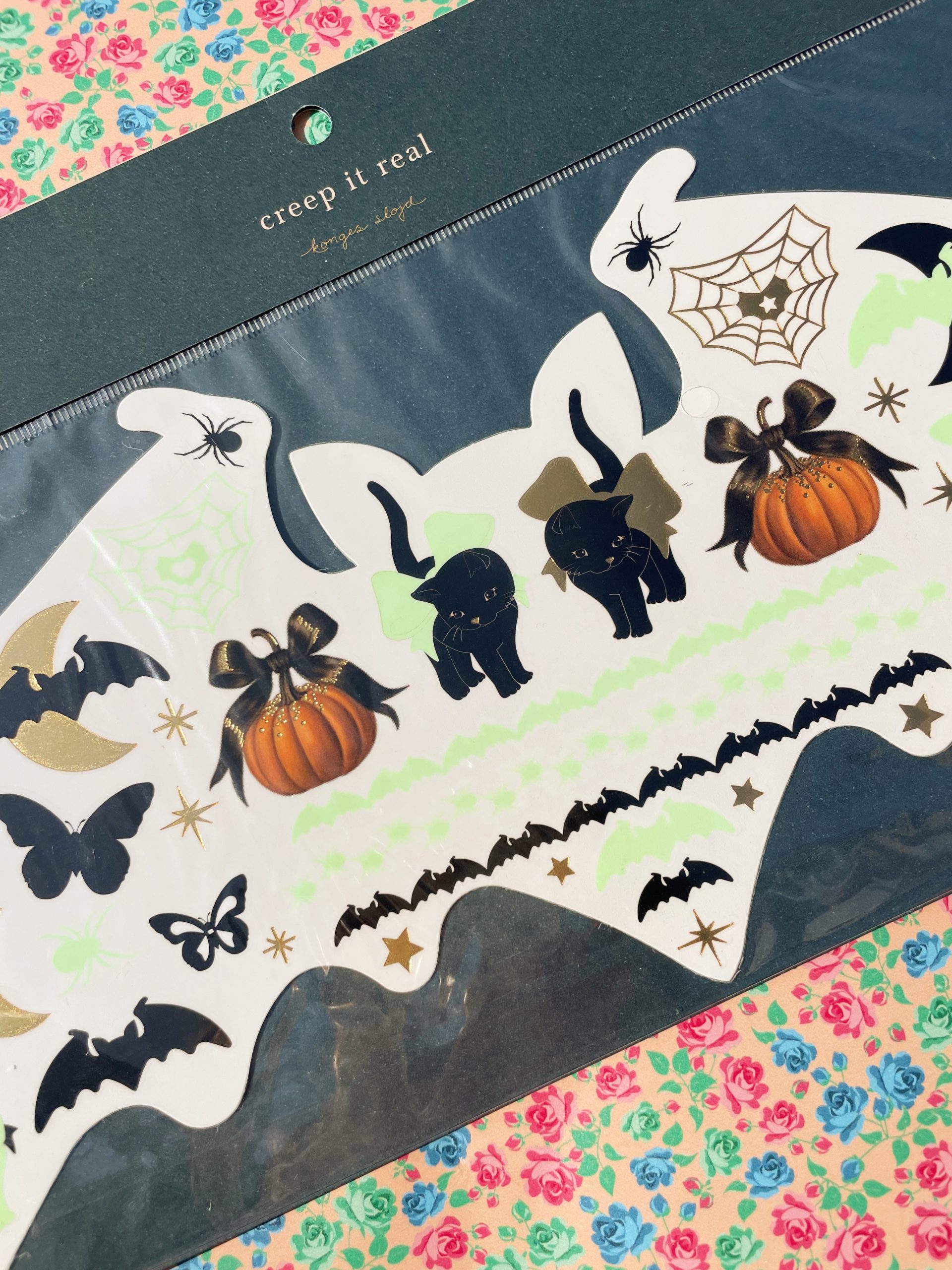 Konges Sløjd Halloween tatuaggi luminescenti bambini