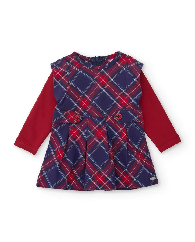 Tuc Tuc Good Wood Vestito Bimba Rosso a quadri