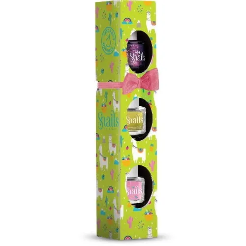 Snails Lama cofanetto 3 smalti bambini lavabili 7 ml