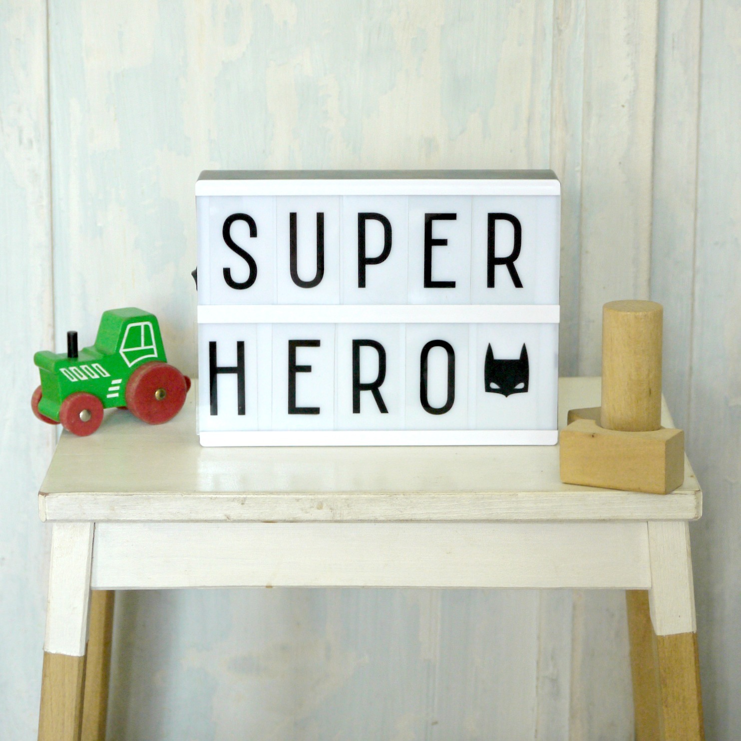 Little Lovely Company Lightbox Mini A5 lampada nera