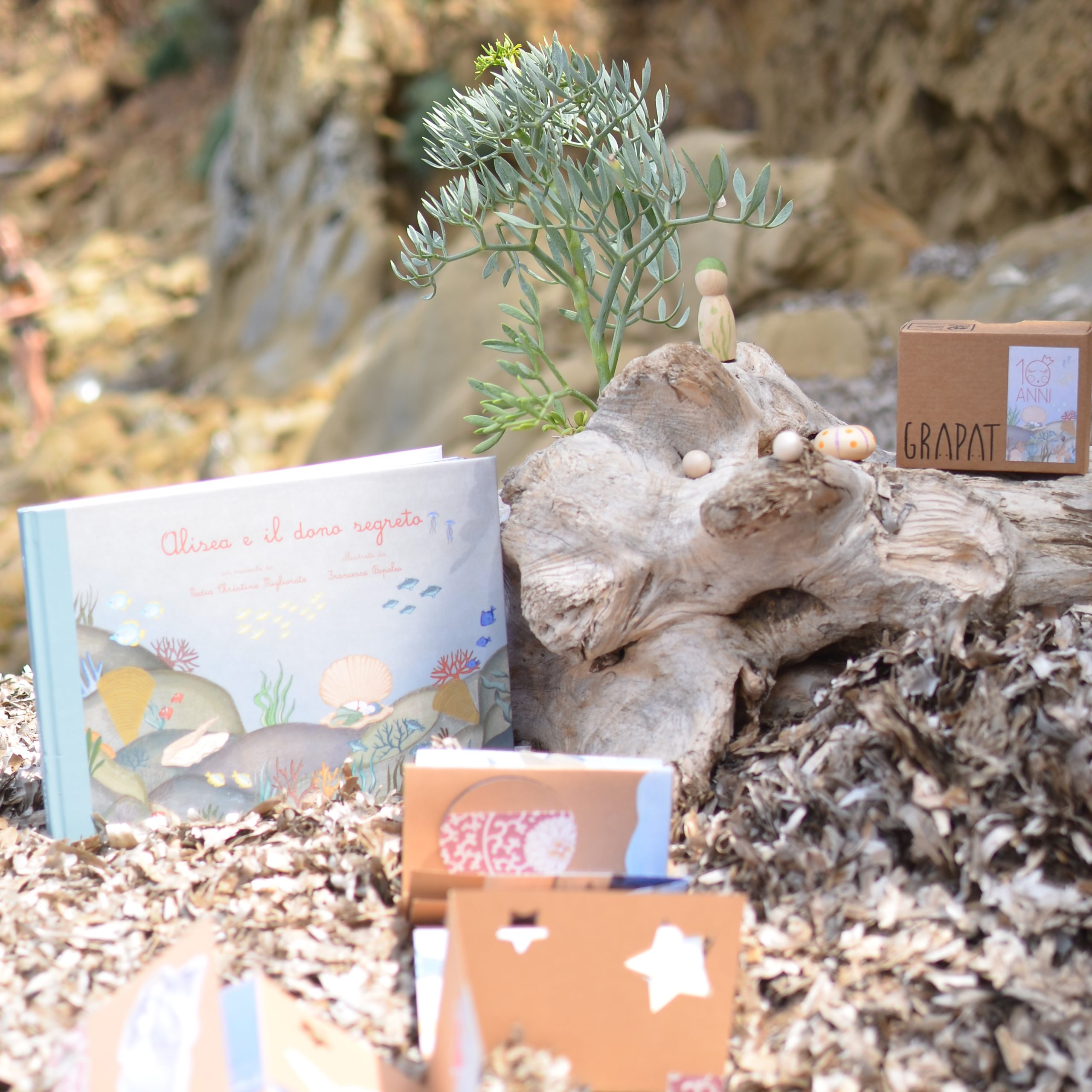 PlayKitBaboo Alisea e il Dono Segreto Kit Creativo Libro + Gioco