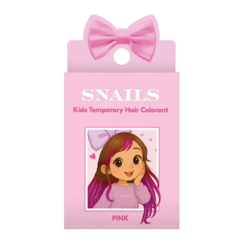 Snails Pink gesso capelli tampone rosa lavabile