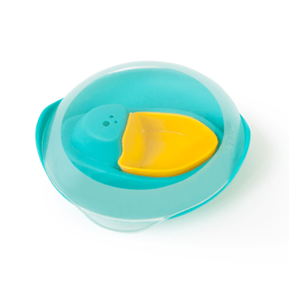 Quut Sloopi barchina bagnetto 16 cm con coperchio trasparente