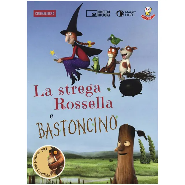 Cineteca Bologna Strega Rossella Bastoncino DVD con libro