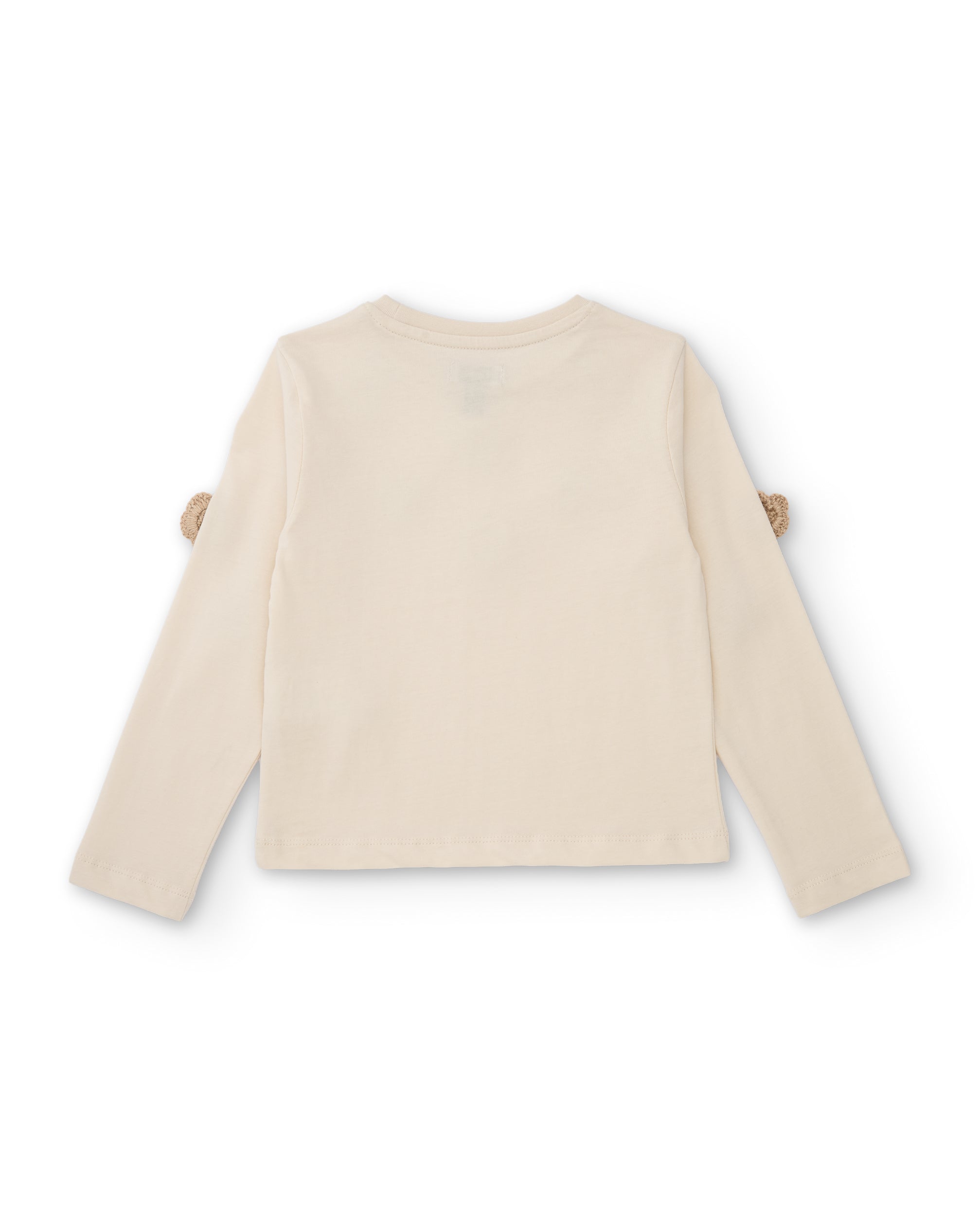Tuc tuc maglia bimba rosa fiori maniche lunghe